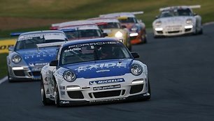 „Porsche Carrera Cup GB“ lenktynės „Brands Hatch GP“ trasoje 