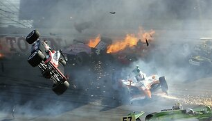 Tragi&scaron;ka avarija &bdquo;IndyCar&ldquo; lenktynėse Las Vegase