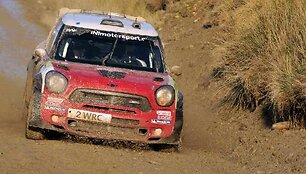 WRC Didžiosios Britanijos ralio akimirka