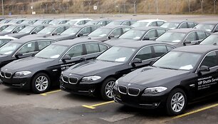 ESBO sesijos dalyviams skirti automobiliai