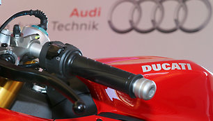 „Audi“ ir „Ducati“ logotipai