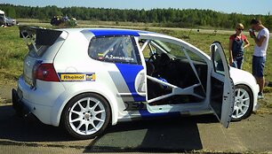 Greituminio slalomo &bdquo;Rheinol&ldquo; akimirka