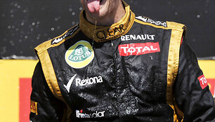 Romainas Grosjeanas, &bdquo;Lotus-Renault&ldquo;