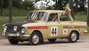 Kelionei skirtas &bdquo;Moskvitch&ldquo;