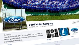 „Ford“ feisbuko paskyra