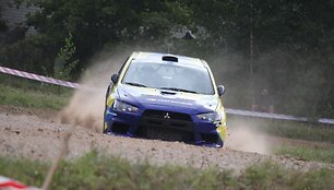 &bdquo;300 lakes rally&ldquo;: įtemptas &scaron;e&scaron;tadienis