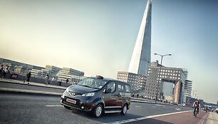 &bdquo;Nissan NV200&ldquo;: juodasis Londono taksi