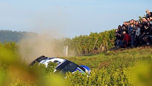 Petterio Solbergo avarija Prancūzijos ralyje
