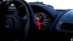 &bdquo;Aston Martin Vantage&ldquo; vir&scaron;ija leistiną greitį