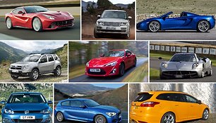 „Top Gear“ metų automobiliai