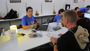 Gintautas Igaris techninėje komisijoje