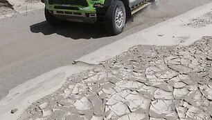 Lietuviams sėkmingas antradienio greičio ruožas Dakare
