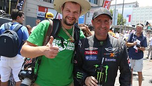 Tomas Tumalovičius (kairėje) ir Stephane'as Peterhanselis