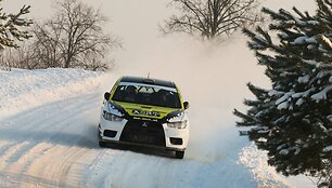 Roko Kvaraciejaus ir Mindaugo Čepulio ekipažas