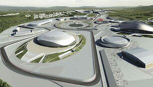 Sočio F-1 trasos maketas