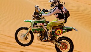 &bdquo;Abu Dhabi Desert Challenge&ldquo;: pirma diena
