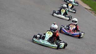 Lietuvos kartingo čempionato pirmas etapas Plytinės kartodrome