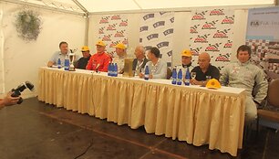 &bdquo;1000 km lenktynių&ldquo; kvalifikacijos nugalėtojų spaudos konferencija