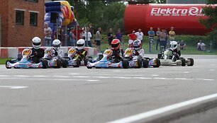 Lietuvos kartingo čempionato etapas Smalininkuose