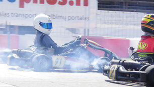 &Scaron;e&scaron;tas &bdquo;ARTkart&ldquo; 2013-ųjų metų etapas Smalininkų kartodrome