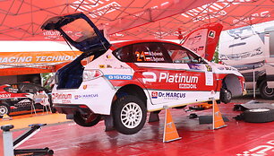 &bdquo;Lotos Rally Poland&ldquo; dalyvių parkas