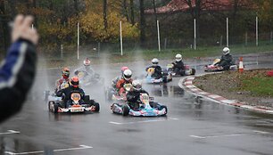 &bdquo;&Scaron;akių taurės&ldquo; kartingo varžybos Smalininkuose