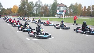 GAZAS.LT kartingo turnyro finalas Smalininkų kartodrome
