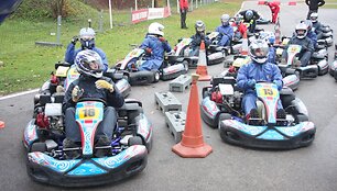 GAZAS.LT kartingo turnyro finalas Smalininkų kartodrome