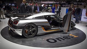 Greičiausias Ženevoje „Koenigsegg One:1“