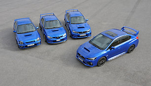 Naujausias „Subaru WRX STI“