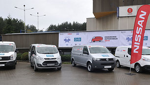 Komercinių automobilių ekspozicija „Litexpo“ rūmuose