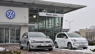 &bdquo;Volkswagen e-Golf&ldquo; ir &bdquo;e-Up!&ldquo;