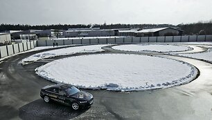 &bdquo;Auto Bild&ldquo; bandymui pasirinkta trasa yra uždaroje įmonės teritorijoje.