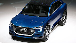 &bdquo;Audi e-tron Quattro&ldquo; koncepcinio modelio pristatymas Frankfurto automobilių parodoje