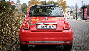 Atnaujintas „Fiat 500“