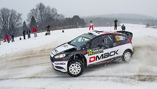 WRC etapas &Scaron;vedijoje