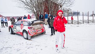 WRC etapas &Scaron;vedijoje