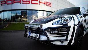 Rekordinėje kelionėje naudojamas &bdquo;Porsche Cayenne&ldquo;