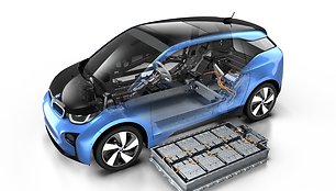 Atnaujintas BMW i3 su talpesne baterija