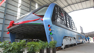 &bdquo;I&scaron;sižergęs&ldquo; autobusas i&scaron; Kinijos