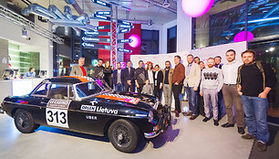 Karolis Rai&scaron;ys palydėtas į &bdquo;Rallye Monte-Carlo Historique&ldquo; 