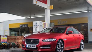 &bdquo;Jaguar XE&ldquo; ir &bdquo;Shell&ldquo; mokėjimų sistema