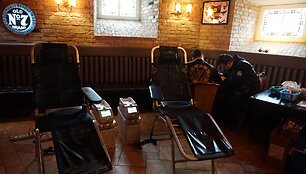 &bdquo;Lietuvos motociklistų klubo&ldquo; nariai tapo kraujo donorais