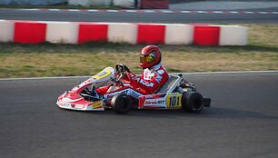 Gustas Grinbergas Italijos &bdquo;Junior Rok&ldquo; varžybose