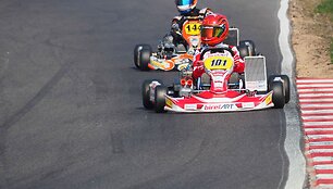 Gustas Grinbergas Italijos &bdquo;Junior Rok&ldquo; varžybose