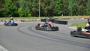 Vaikų gynimo dienai skirtas kartingo turnyras