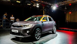 &bdquo;KIA Stonic&ldquo; pristatymo metu