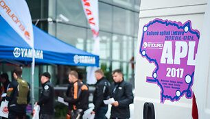 Motociklininkų kelionės APL 2017 pirma diena