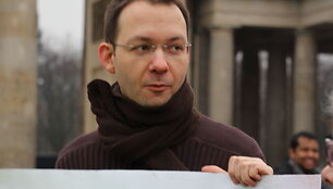Protestas prie&scaron; D.Trumpą Berlyne