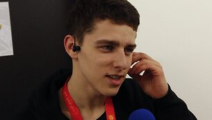 Donatas Montvydas ruo&scaron;iasi pirmajai repeticijai Azerbaidžane